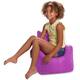 Bean Bag Chair for Kids, Teens and Adults, Comfy Chairs for your Room - Pasadena Kids Chair - Purple
