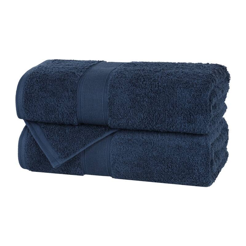 Superior Oregon Organic Cotton Solid Bath Sheet, Set of 2