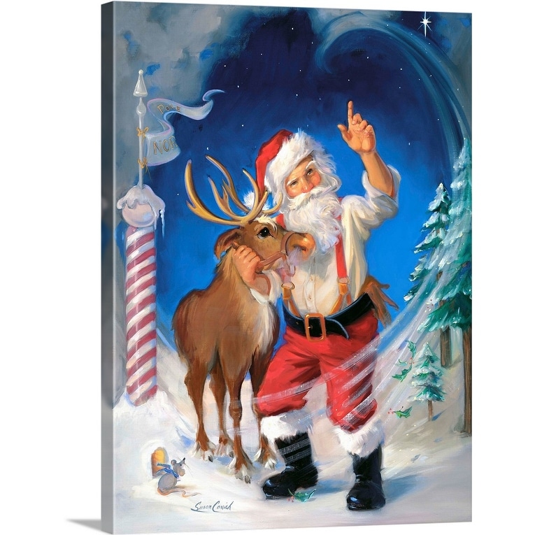 Santa and Reindeer