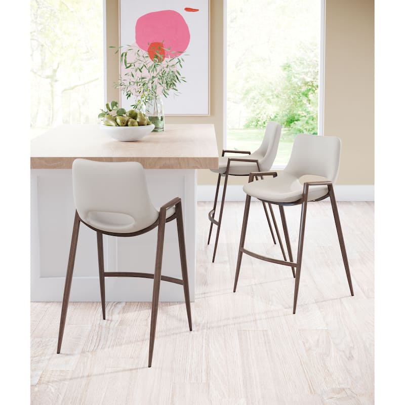Desi Counter Stool (Set of 2) - 20.3" W x 20.7" D x 35.6" H