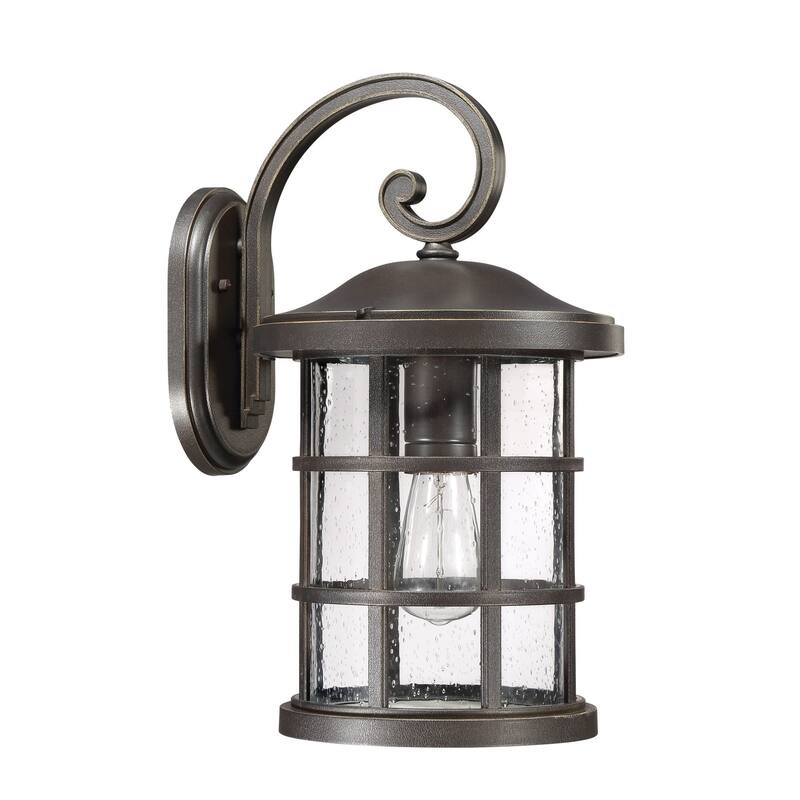 Bellevue Halifax Single Light 18" Tall Outdoor Lantern Style Wall