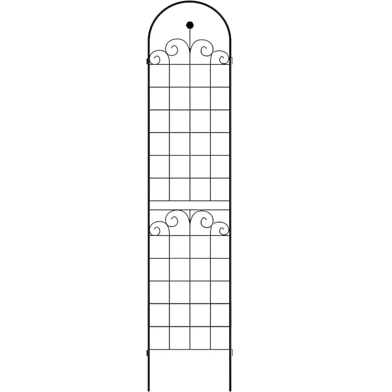 4 Pack Metal Garden Trellis for Outdoor