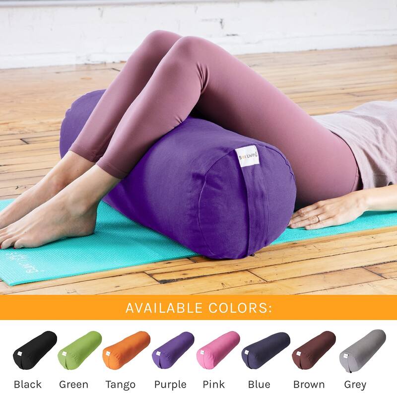 Sol Living Cylindrical Cotton Yoga Bolster On Sale Bed Bath & Beyond 32532880