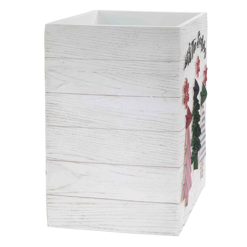 Avanti Linens Tis the Season Wastebasket