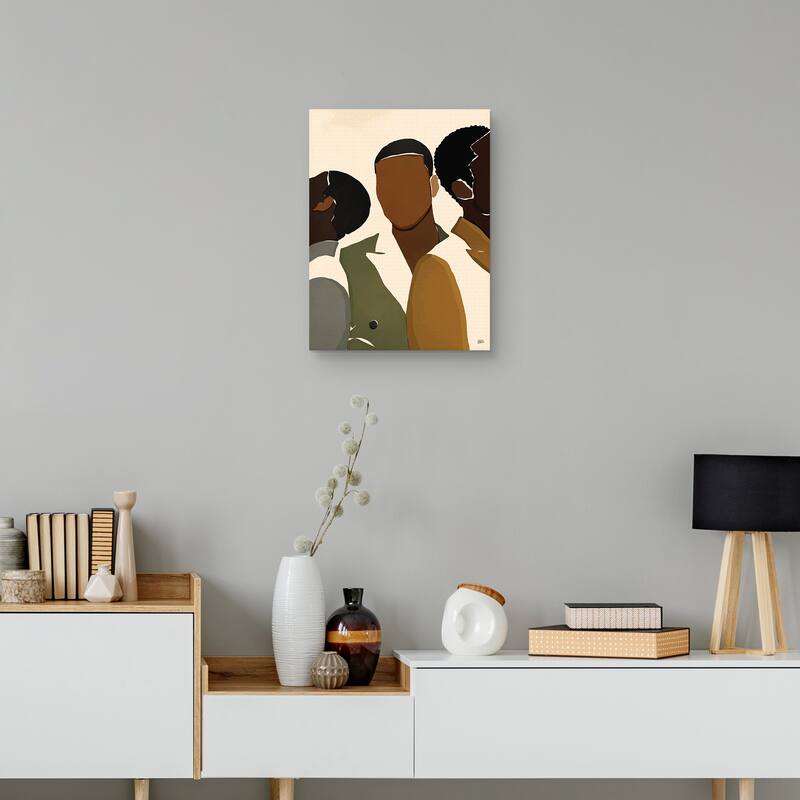 Brothers Canvas Art Print