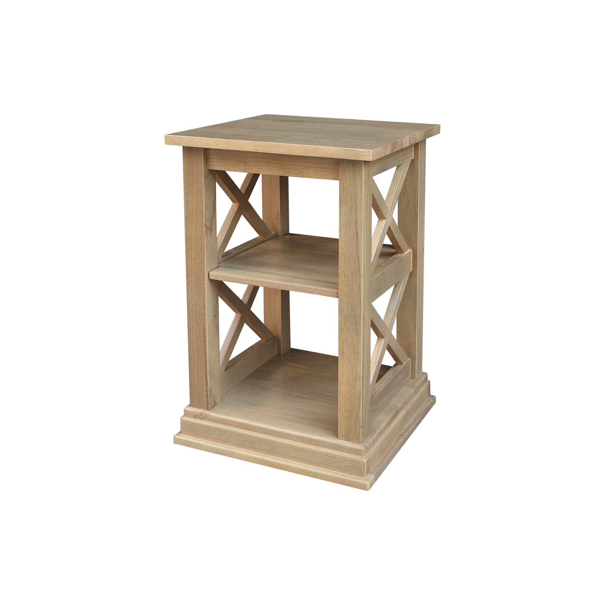 Hampton Solid Hardwood Accent Side Table