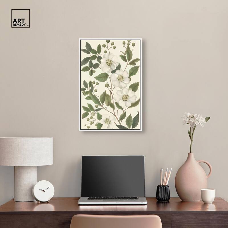 White Cherokee II Canvas by Art Remedy
