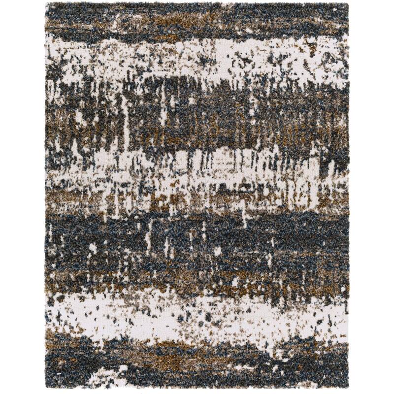 Livabliss Celestial Shag Bohemian & Eclectic Abstract Area Rug