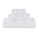 preview thumbnail 30 of 61, Superior Napa Zero Twist Cotton Waffle 3 Piece Bathroom Towel Set