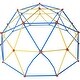 preview thumbnail 5 of 12, 10 ft Kids Climbing Dome Jungle Gym - UV & Rust Resistant Playground Climber - 120''L x 120''W x 60''H