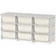 preview thumbnail 2 of 21, 9 Drawers Clothes-Toy Storage with Rounded Edges Ideal for Nursery and Any Other Room - 9 Drawers Cream-White