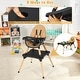 preview thumbnail 4 of 8, Costway 5-in-1 Baby High Chair Infant Wooden Convertible Chair - 24.5'' x 24.5'' x 39.5''