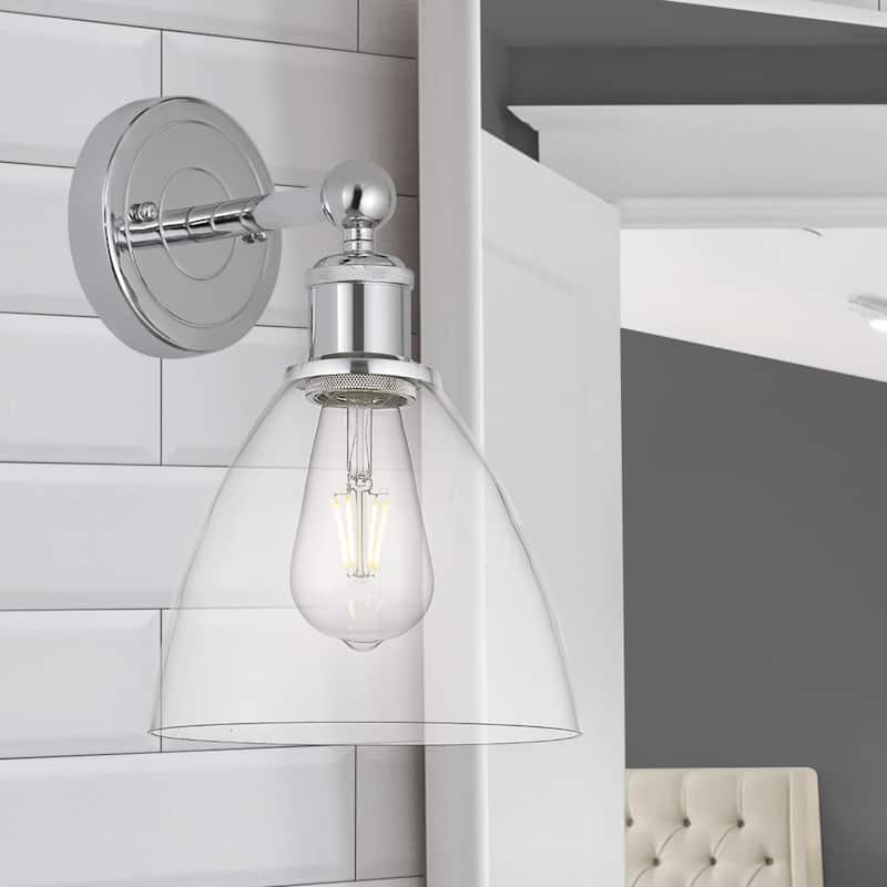 Innovations Lighting 616-1W-12-8 Bristol Sconce Bristol Glass 12" Tall