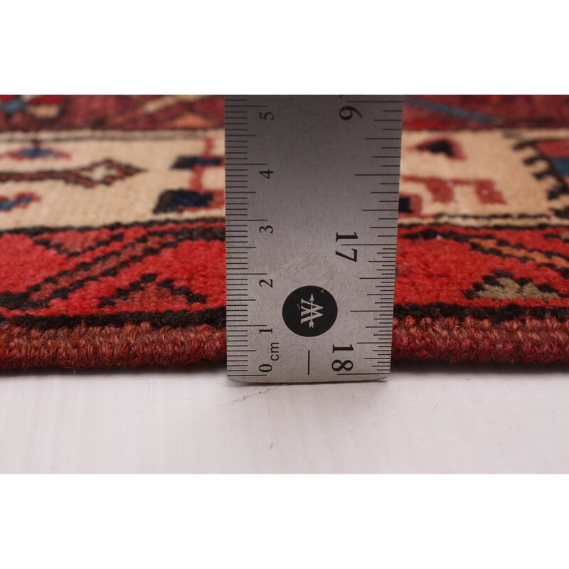 ECARPETGALLERY Hand-knotted Konya Anatolian Red Wool Rug - 3'11 x 13'5