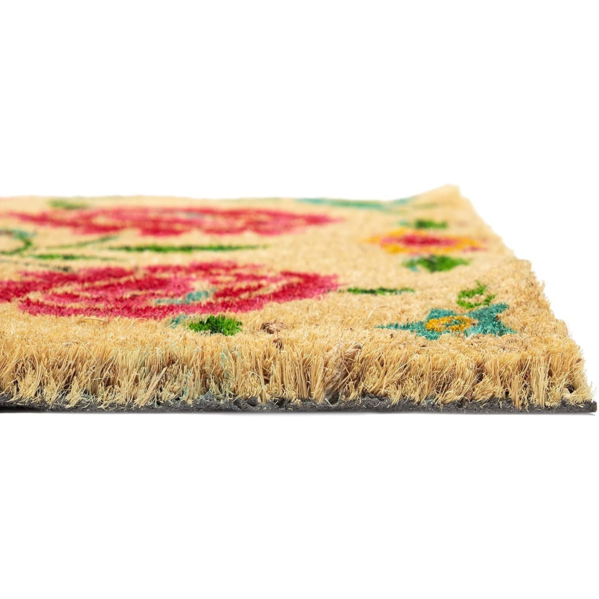 Hello Long Coir Doormat, Welcome Mats Outdoor for Home Entrance with  Non-Slip Backing (17x60 In)