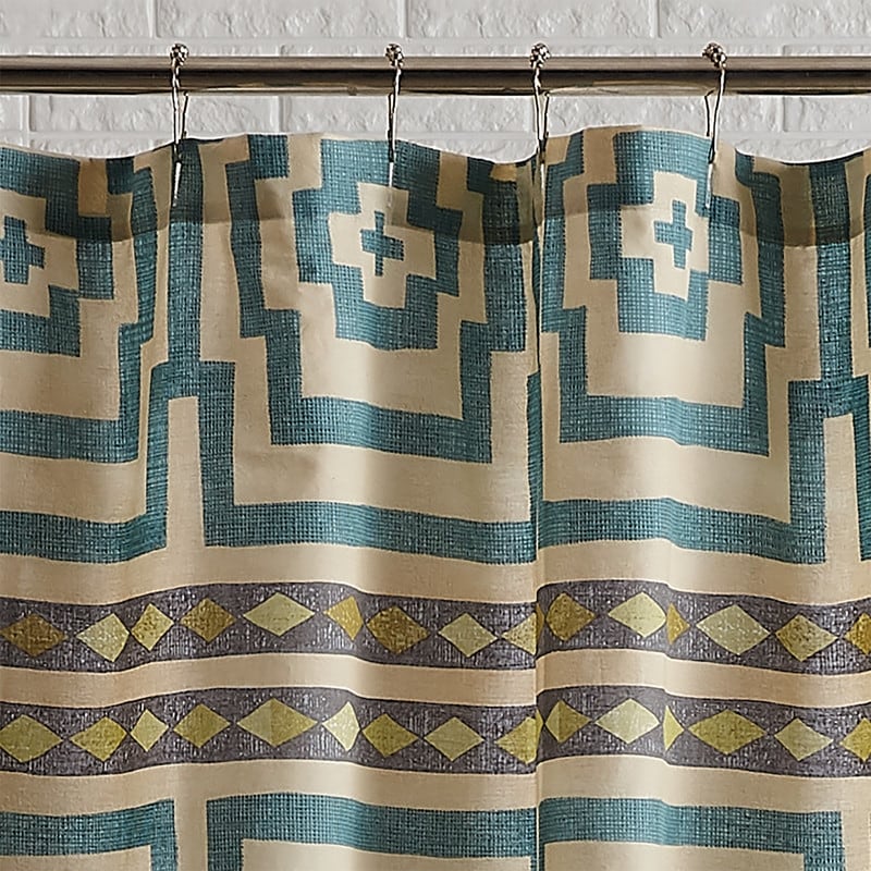 Jungalow Hypnotic Shower Curtain - Thumbnail 3
