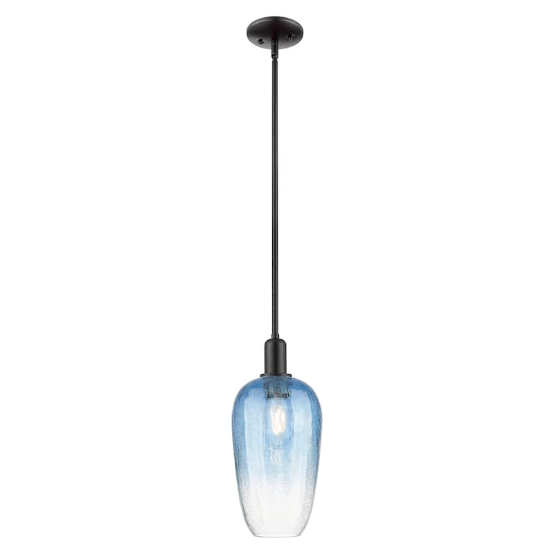 Innovations Lighting Downtown Urban - Brookhaven Flute - 1 Light 7" Stem Hung Mini Pendant