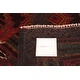 preview thumbnail 9 of 7, ECARPETGALLERY Hand-knotted Rizbaft Dark Burgundy Wool Rug - 6'9 x 10'6