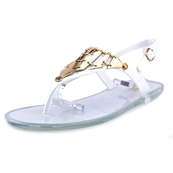 Fahrenheit Kay-04 Women Open Toe Synthetic White Flip Flop Sandal