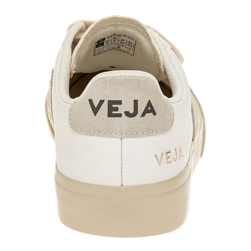 Veja Women's Recife Sneakers in White with Natural