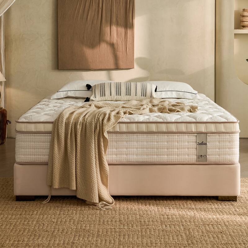 Modern 12 in. Medium Gel Memory Foam Motion Isolation Mattress