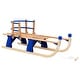 preview thumbnail 13 of 24, vidaXL Folding Sledge Wood 43.3"/46.9" 46.9" x 14.6" x 17.7" - Beige