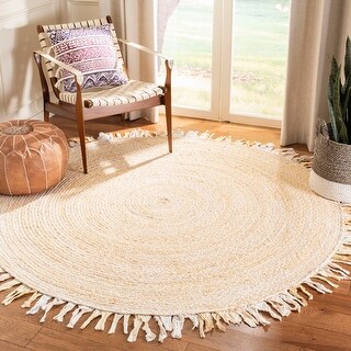 Shop Safavieh Handmade Braided Libby Country Cotton Rug With Fringe On Sale Overstock 23484634