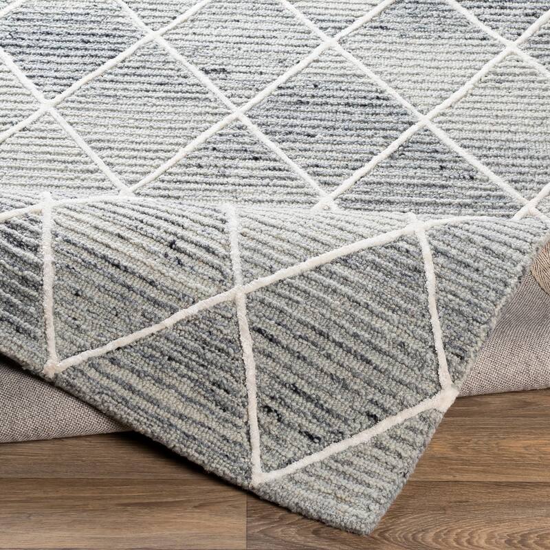 Artistic Weavers Padstow Handmade Wool Blend Trellis Area Rug