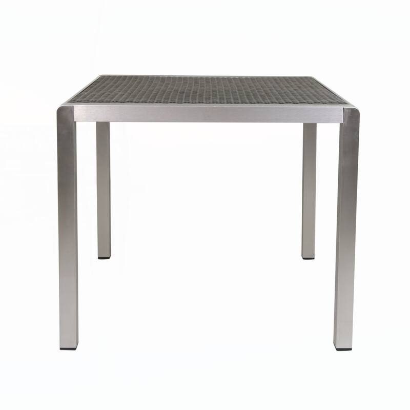 Outdoor Aluminum Square Dining Table