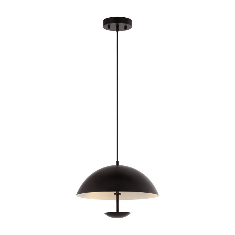 SAFAVIEH Lighting Taletta Extendable Pendant - 13 In. W x 13 In. D x 25873 In. H - Black - 13Wx13Dx70H