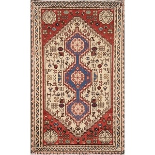 Grand Tapis Abadeh Vintage 7x10 Ft - Laine 100% Noué Main, Géométrique Oriental - Occasion Très Bon état