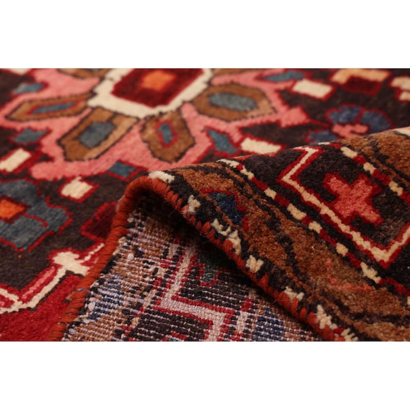 ECARPETGALLERY Hand-knotted Andelz Red Wool Rug - 4'6 x 8'0