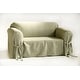 preview thumbnail 4 of 8, Classic Slipcovers Brushed Twill Sofa Slipcover