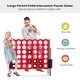 preview thumbnail 6 of 10, Costway Jumbo 4-to-Score 4 in A Row Giant Game Set Outdoor Indoor Kids