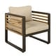 preview thumbnail 29 of 32, 4 Pieces Outdoor Furniture Sofa for 5 Person Conversation Set