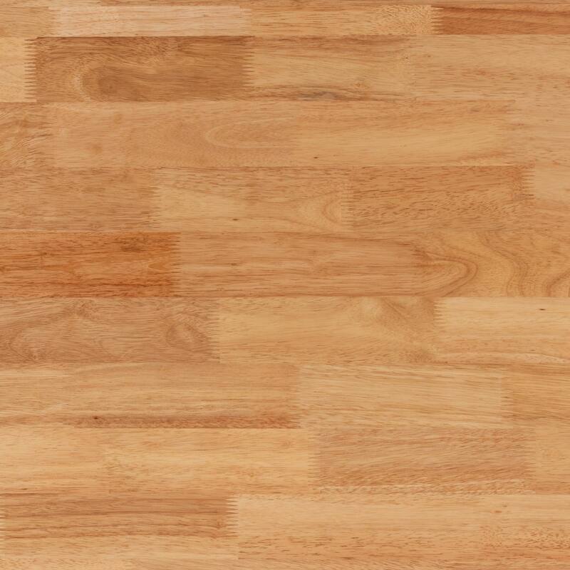Eveline Modern Natural Brown Finished Wood 43-Inch Dining Table