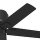 preview thumbnail 13 of 11, Hunter 44" Terrace Cove Outdoor Low Profile Ceiling Fan and Pull Chain, Damp-Rated