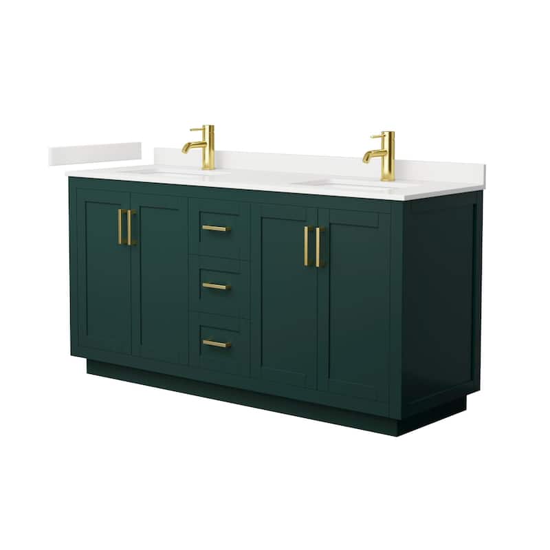 Wyndham Collection WCF292966D-QTZ-UNSMXX Miranda 66" Free Standing