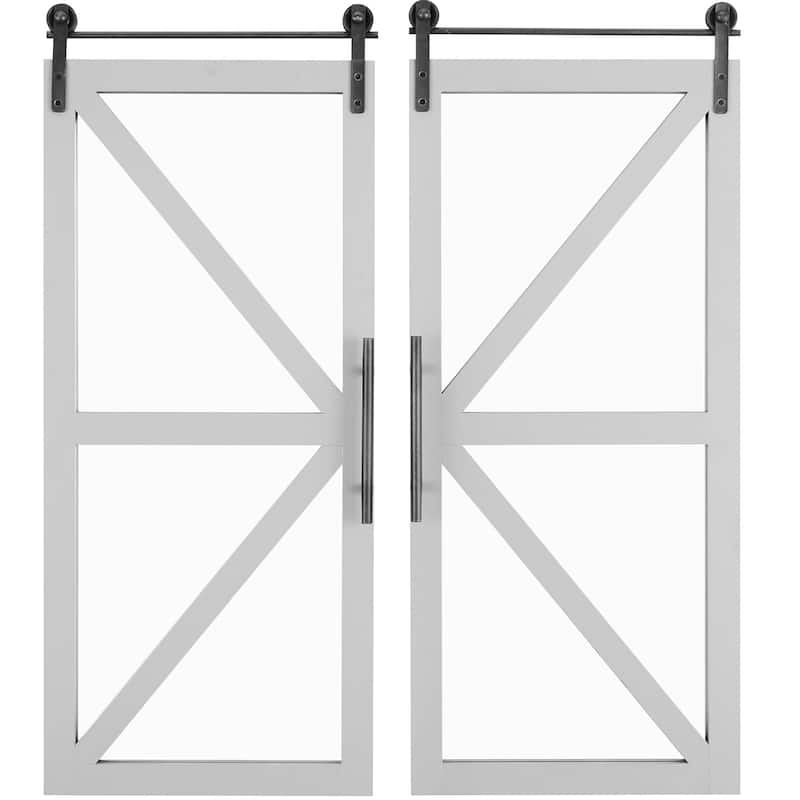 FirsTime & Co. 2-pc. Wooden Barn Door Wall Plaque Set