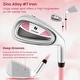 preview thumbnail 6 of 18, Ultimate 33" Junior #7 Iron for Kids with Fiberglass Shaft & Headcover - See Details