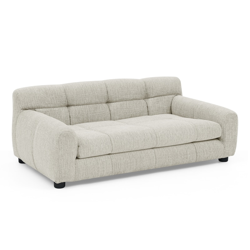 Modern Pet Sofa with Backrest and Armrests Up to 70lbs