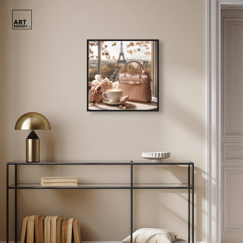Glam by the Window Paris Canvas by Art Remedy