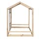 preview thumbnail 8 of 16, Twin Size Modern Style House Platform With Roof And Window