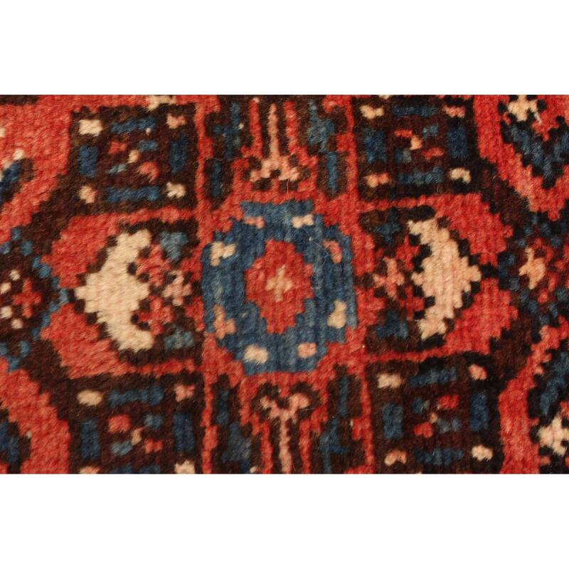 ECARPETGALLERY Hand-knotted Andelz Red Wool Rug - 3'8 x 5'3
