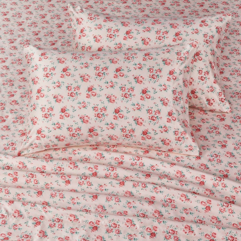 Modern Threads 6-Piece Satin Sheet Set with Deep Pocket Fitted Sheet, 4 Pillowcases, and Organizer