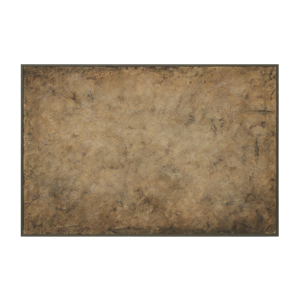 Renwil Acacia 40" Wide Canvas Art with Wood Frame, Charcoal - Brown