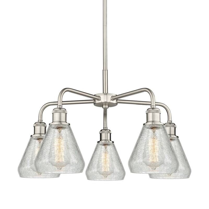 Innovations Lighting 516-5CR-15-24 Conesus Chandelier Conesus 5 Light