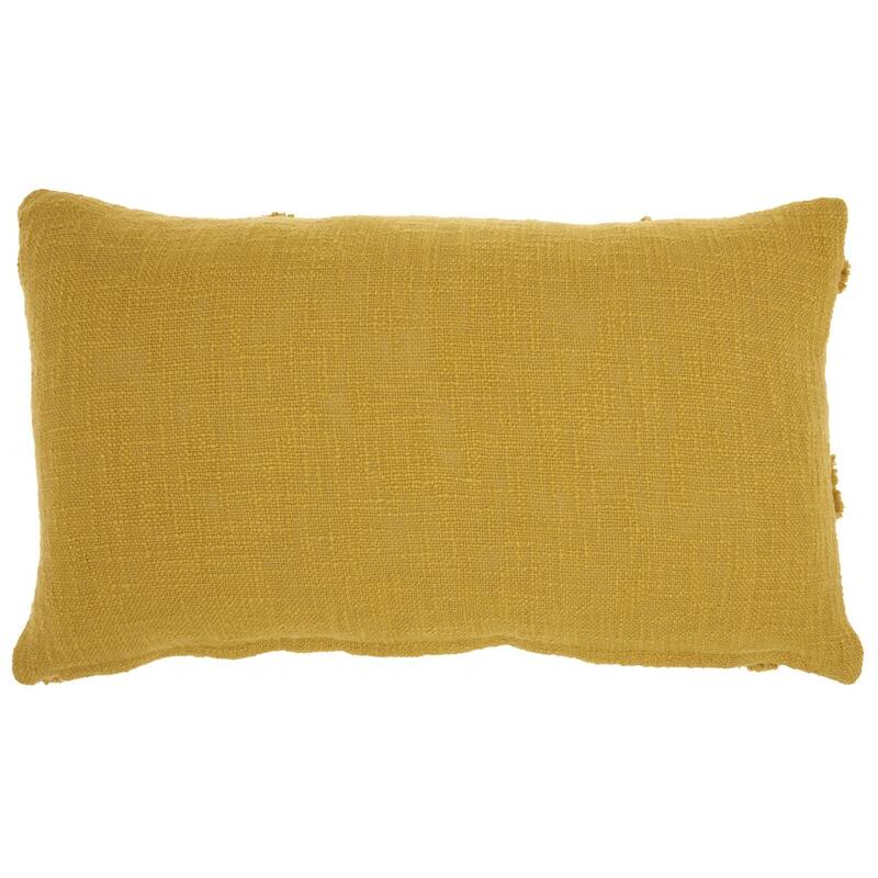 Royal Abstract Shaggy Detail Lumbar Pillow