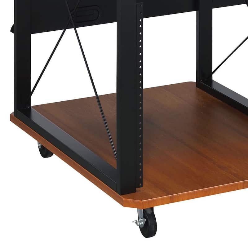 Grandal Music Desk with Earphone Rack and Keyboard Tray