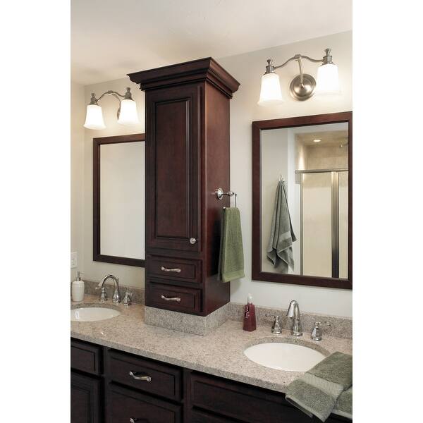 Shop Norwell Lighting 9722 Sienna 9 Tall 2 Light Bathroom Vanity